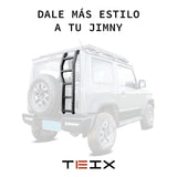 ESCALERA TRASERA PARA LLANTA GRANDE TEIX OFF ROAD SUZUKI JIMNY 2019-2024