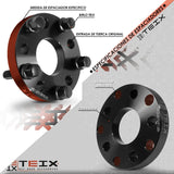 Kit Espaciadores 5/100 5/112 Cb57.1 20mm Vw Audi Seat Llanta