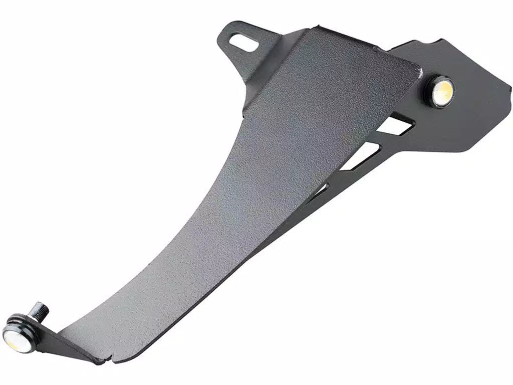 SET DE SOPORTES DE CORTE RUGGED RIDGE CON DRL PARA CANTONERA/ JEEP GLADIADOR-WRANGLER JL OVERLAND SAHARA SPORT 2020-2023