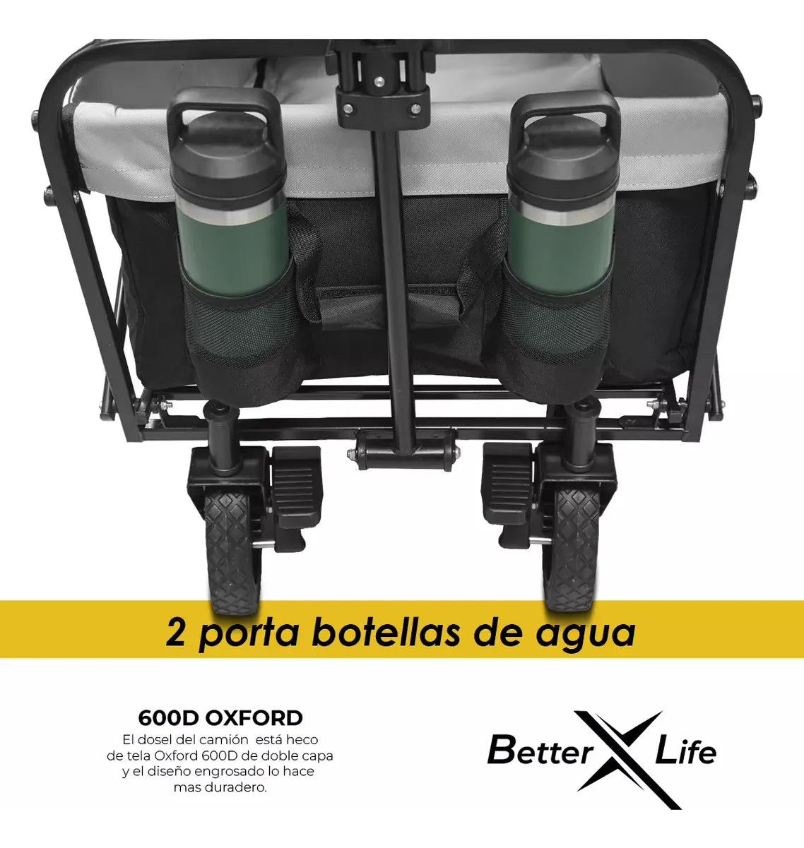 Carrito Plegable Para Exteriores Portátil Transportar 100kg