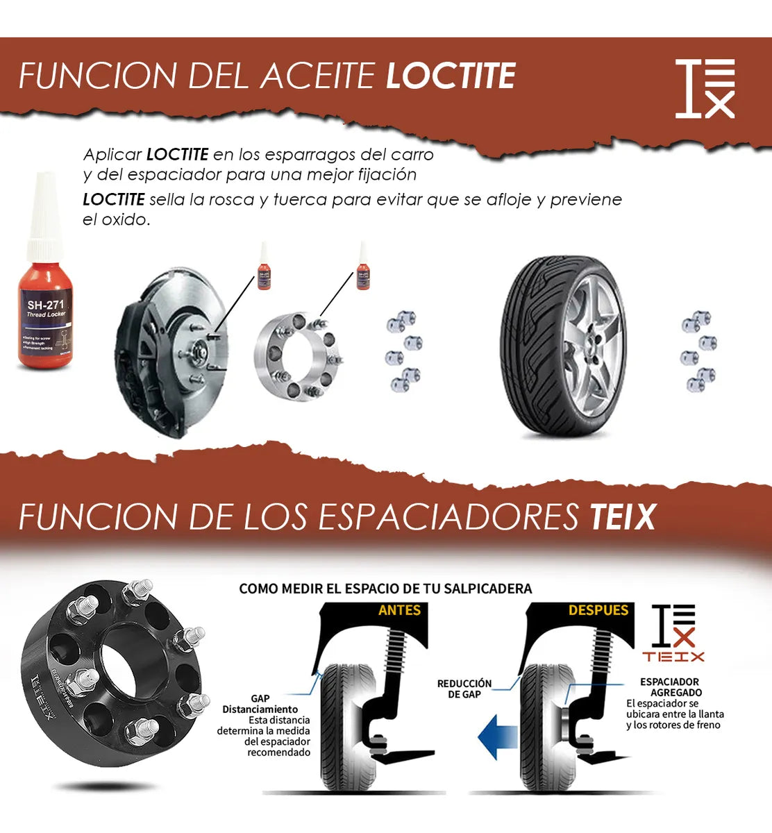 Separadores 2in De Rin 6x130 Para Chevrolet S10 Max Directos