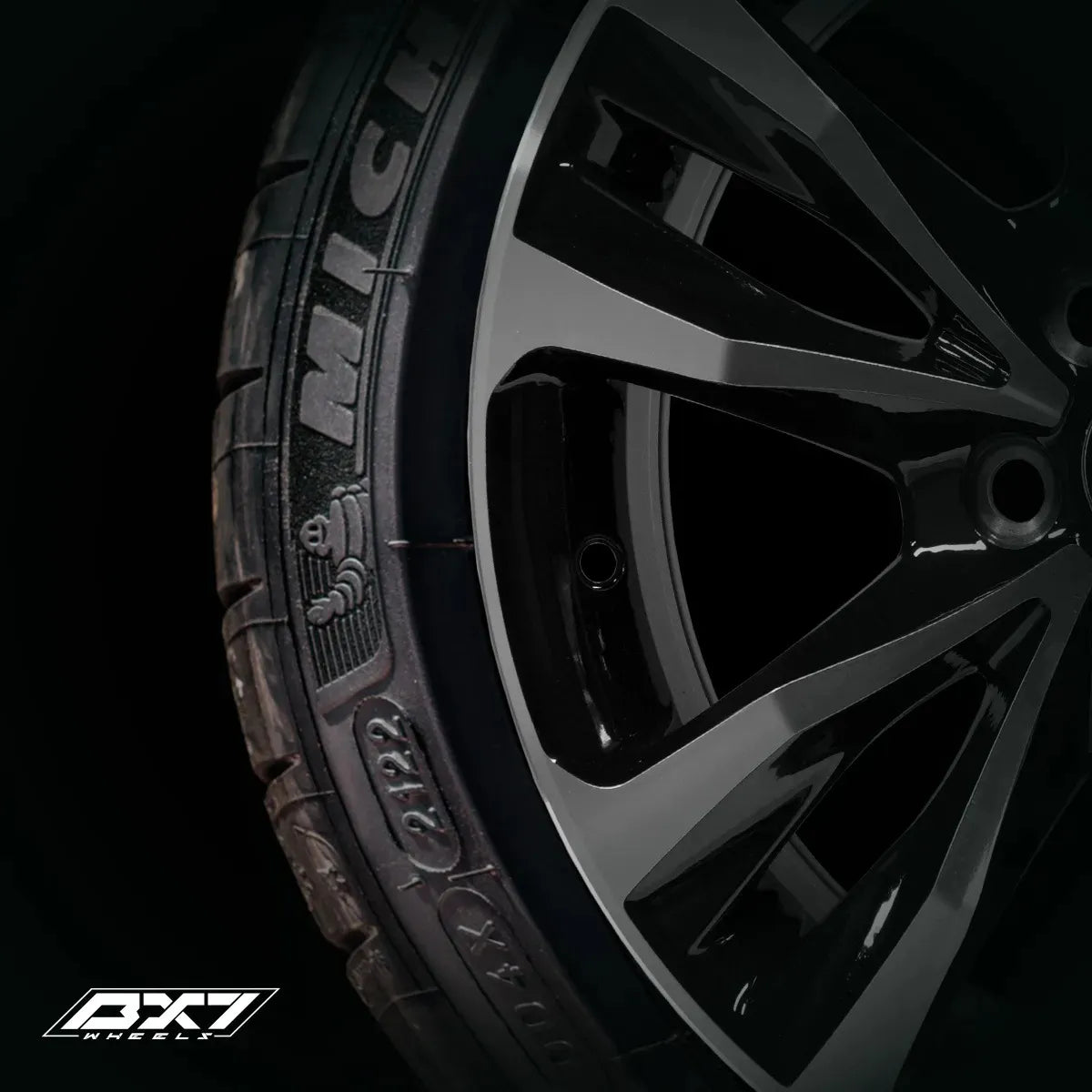 Rin Bx7 16x6.5 5/100 Negro/mb
