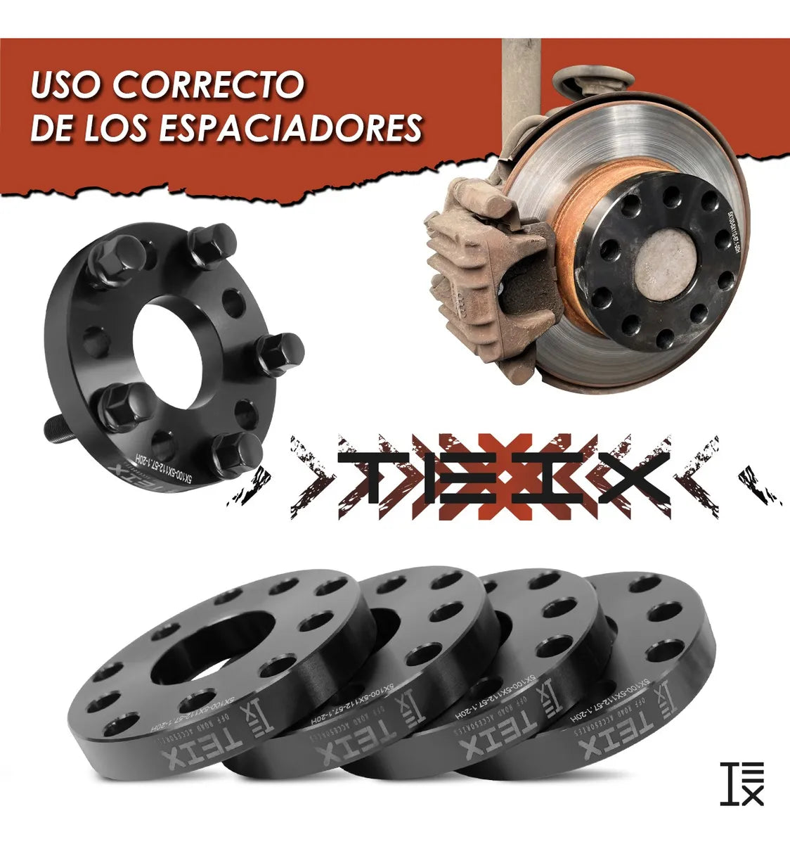Kit Espaciadores 5/100 5/112 Cb57.1 20mm Vw Audi Seat Llanta