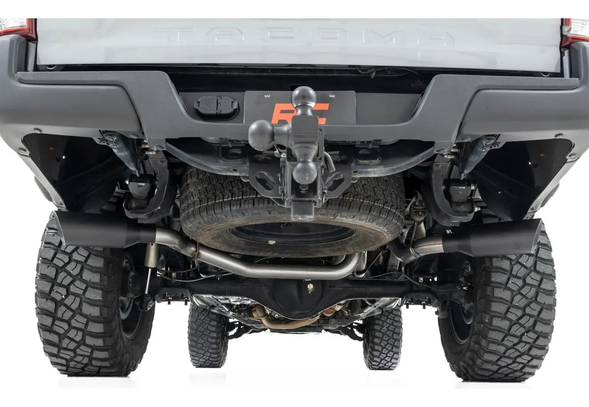 ESCAPE CAT-BACK ROUGH COUNTRY/ TOYOTA TACOMA 2016-2023 3.5L/ ACERO INOXIDABLE