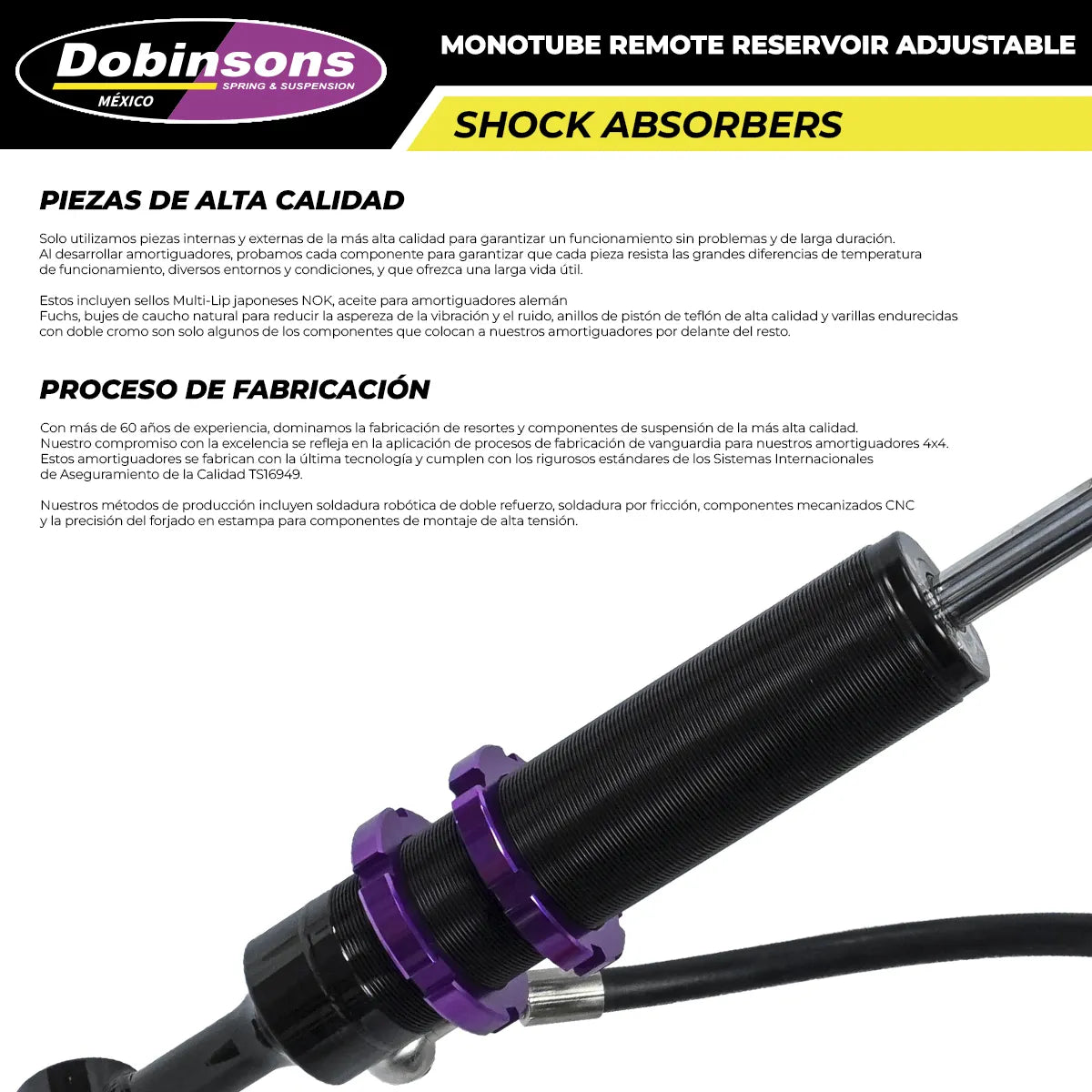 Amortiguador Delantero Dobinsons Mra Mitsubishi L200 2024+