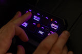 Panel Interruptores RC 8 Vías RGB Bluetooth Multifunción