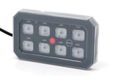 Panel Interruptores RC 8 Vías RGB Bluetooth Multifunción