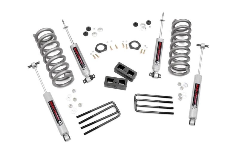 KIT DE SUSPENSION 2" CAMIONETAS Y SUV/ CHEVY SILVERADO 2WD 1988-1999