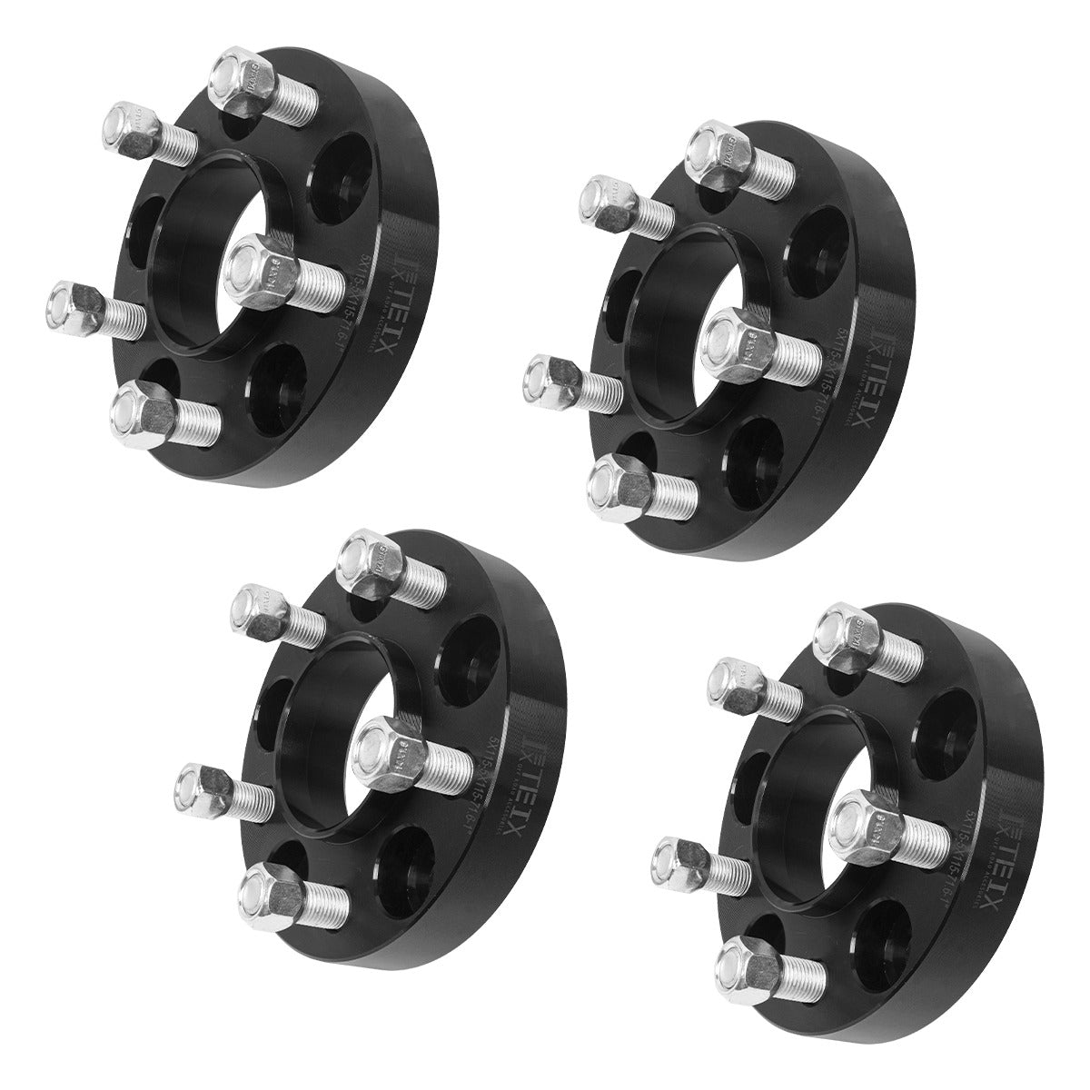 KIT ESPACIADORES 1" 5/115 LLANTA CB 71.6MM 14X1.5