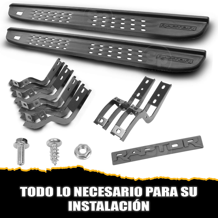 ESTRIBOS LATERALES TIPO RATOR FORD RANGER 2016-2021