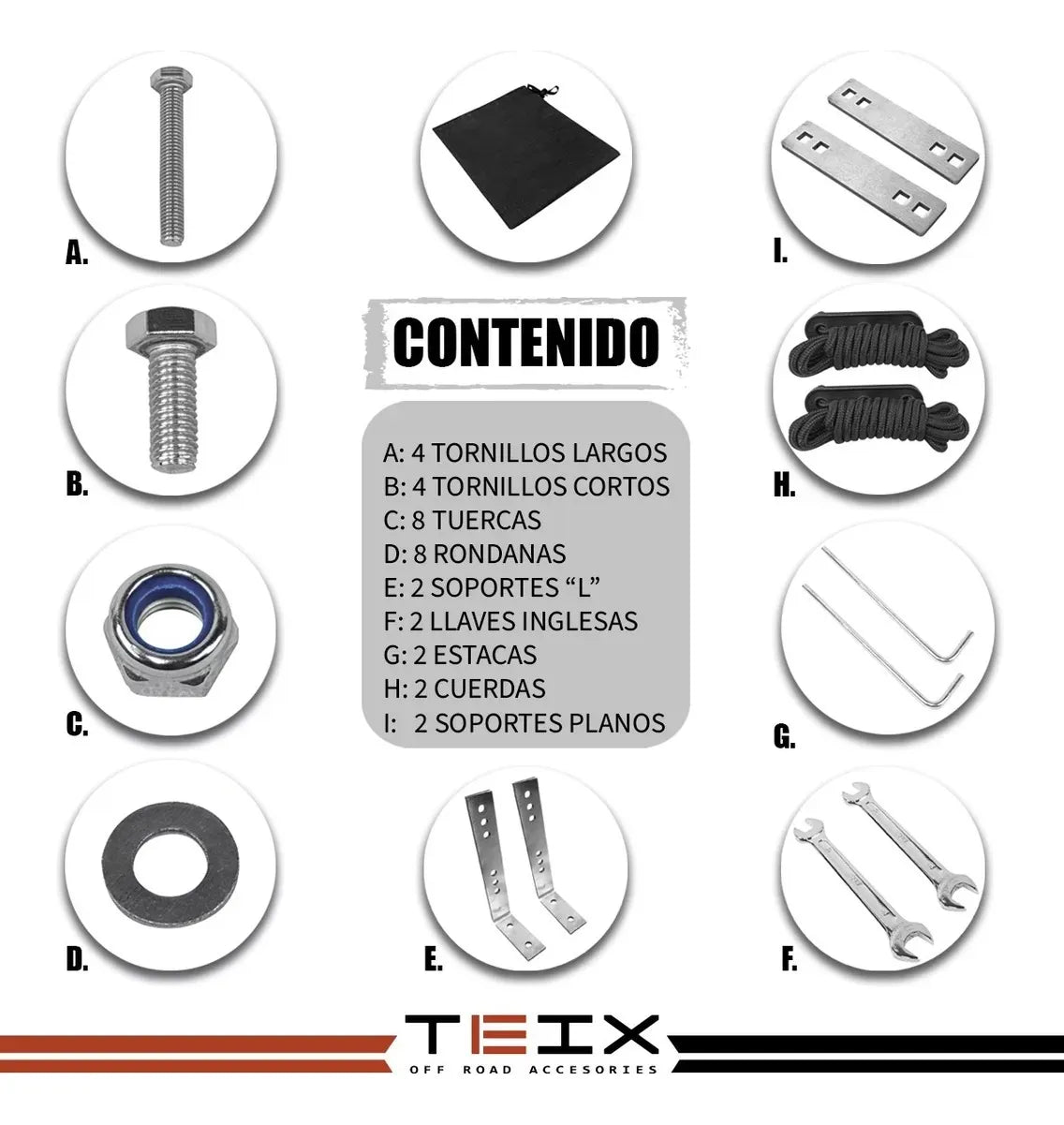 Toldo Lateral Retráctil Para Camioneta Teix Aluminio Pvc