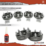 Espaciadores Teix Gris 6x130 74.6mm 14x1.5 Chevrolet S10 Max