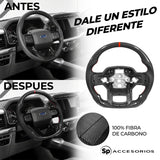 VOLANTE DE FIBRA DE CARBONO PARA FORD LOBO F-150 RAPTOR 2021+