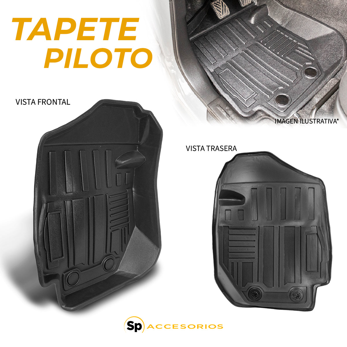 KIT DE TAPETES JIMNY 5 PUERTAS / DELANTEROS-TRASEROS Y CAJUELA