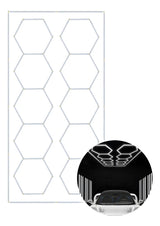 Luz Para Techo Hexagonal Industrial 656w 483.5x244.7cm