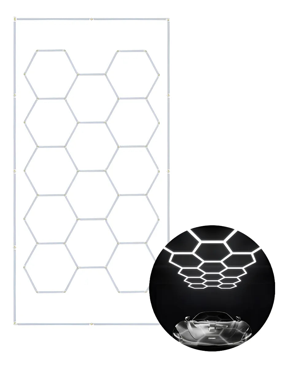 Luz Para Techo De Panel Hexagonal De 696w 483.5x244.7cm