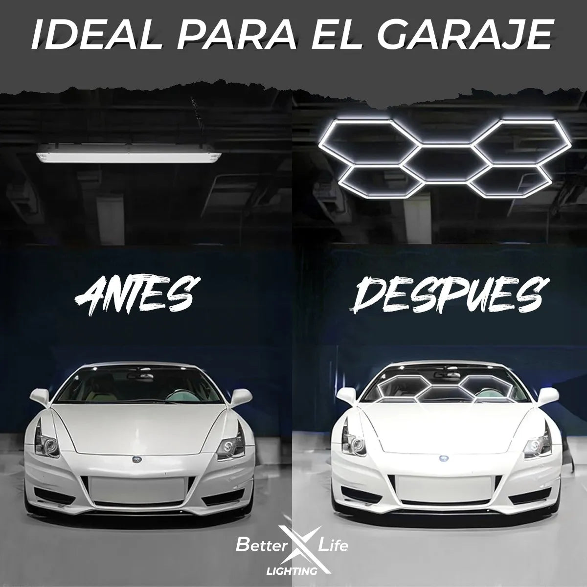 Luz Para Techo De Panel Hexagonal De 696w 483.5x244.7cm