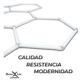 Luz Hexagonal Led Better Life De Techo 192w 226.5x157.7cm