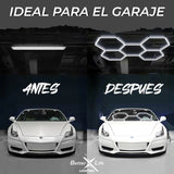 Luz Hexagonal Led Better Life De Techo 192w 226.5x157.7cm