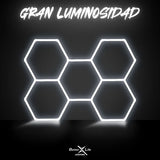 Luz Hexagonal Led Better Life De Techo 192w 226.5x157.7cm