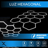 Luz Led Para Techo Better Life Hexagonal 368w 226.5x311.8cm