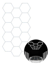 Lampara Para Techo De 480w Hexagonal De 427.4x226.5cm