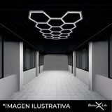 Lampara Para Techo De 480w Hexagonal De 427.4x226.5cm