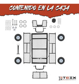 Carrito Jardinería Teix Acero Mediano 317kg Exterior
