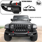 NUEVA DEFENSA DELANTERA ANIVERSARIO PARA JEEP JL CON PERFORACIONES PARA SENSOR