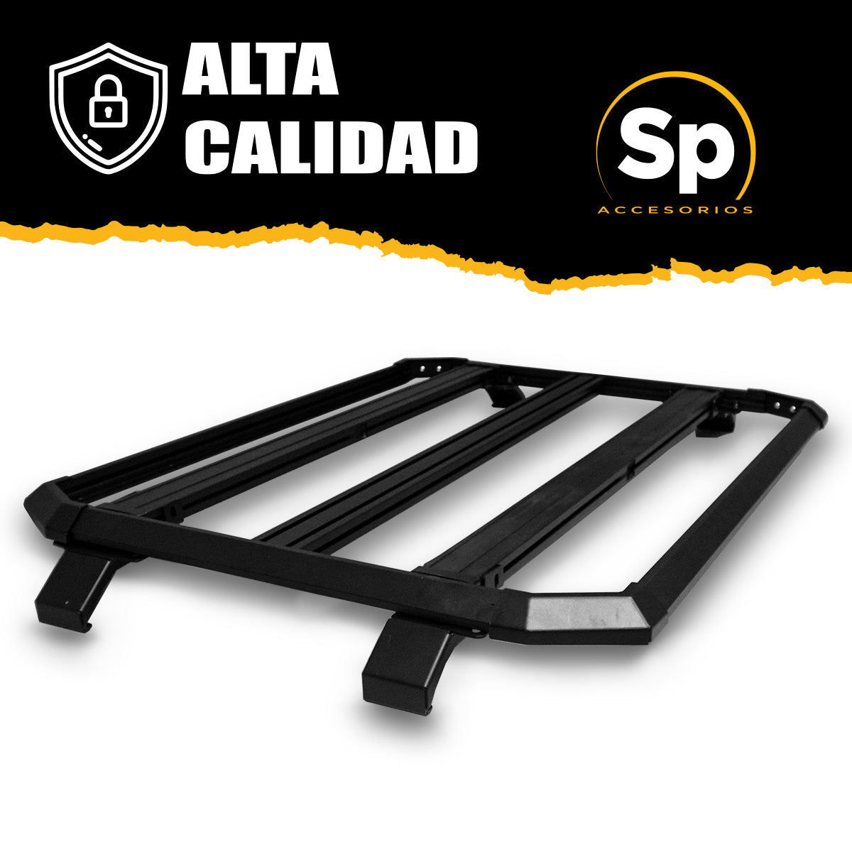 CANASTILLA ALUMINIO PORTA EQUIPAJE PARA FORD BRONCO 2021 - 2024