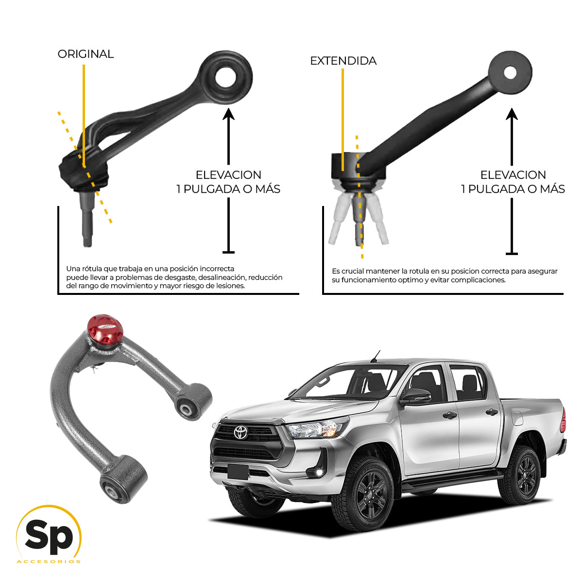 HORQUILLAS PARA FORD RANGER 2013 - 2021