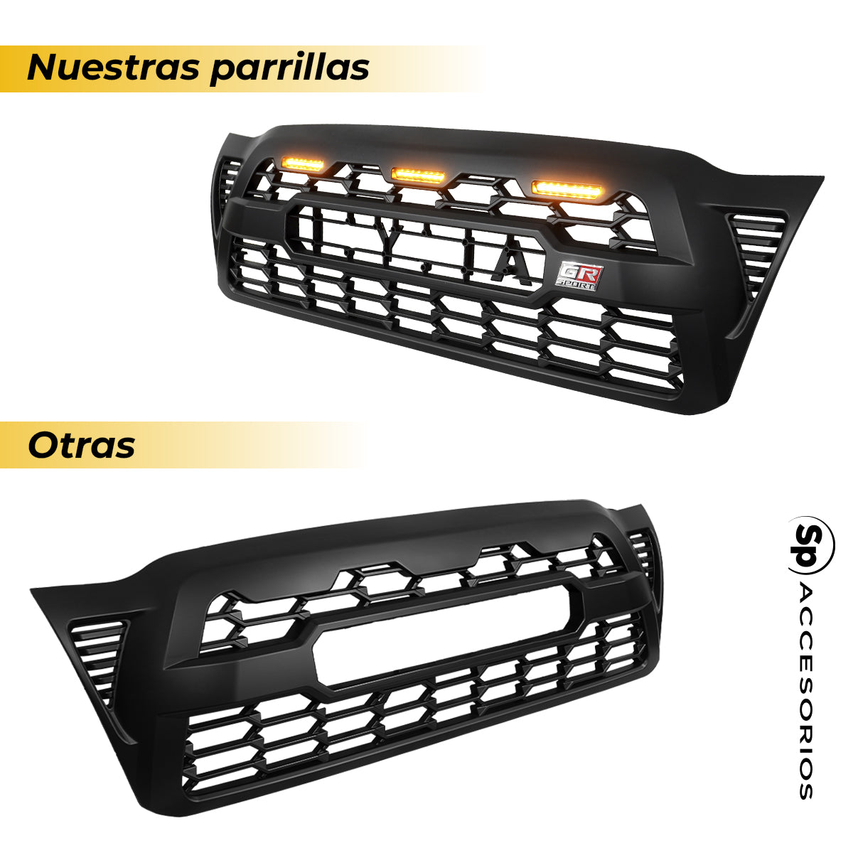 PARRILLA LED EDICION TRD GR PARA TOYOTA TACOMA 2005 - 2011