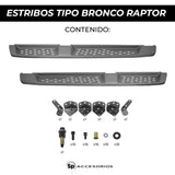 ESTRIBOS DE METAL CONVERSION BRONCO A BRONCO RAPTOR