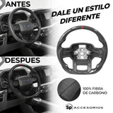 VOLANTE DE FIBRA DE CARBONO PARA FORD LOBO F-150 2021+