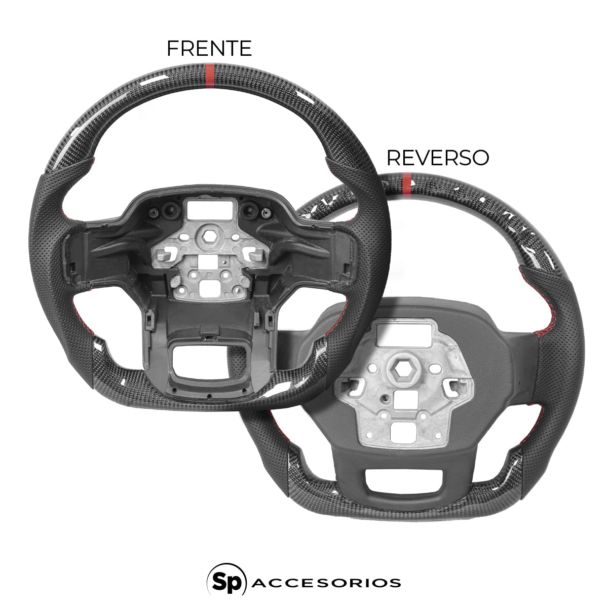 VOLANTE DE FIBRA DE CARBONO PARA FORD LOBO F-150 2021+