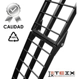 Rampa Aluminio Escalera C/ Soporte Carga Max. 1500lb