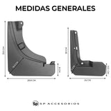 Loderas Mud Flap Para Jetour T1 T2 2023 2024 2025