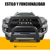 Parrilla Con Led Y Caratula Para Toyota Tacoma 2016-2019