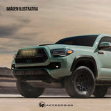 Set De Luz Para Parrilla Ambar Para Toyota Tacoma 2016-2019 Conector Hembra Y Macho De 2 Pines (plug & Play) Amarillo Ambar