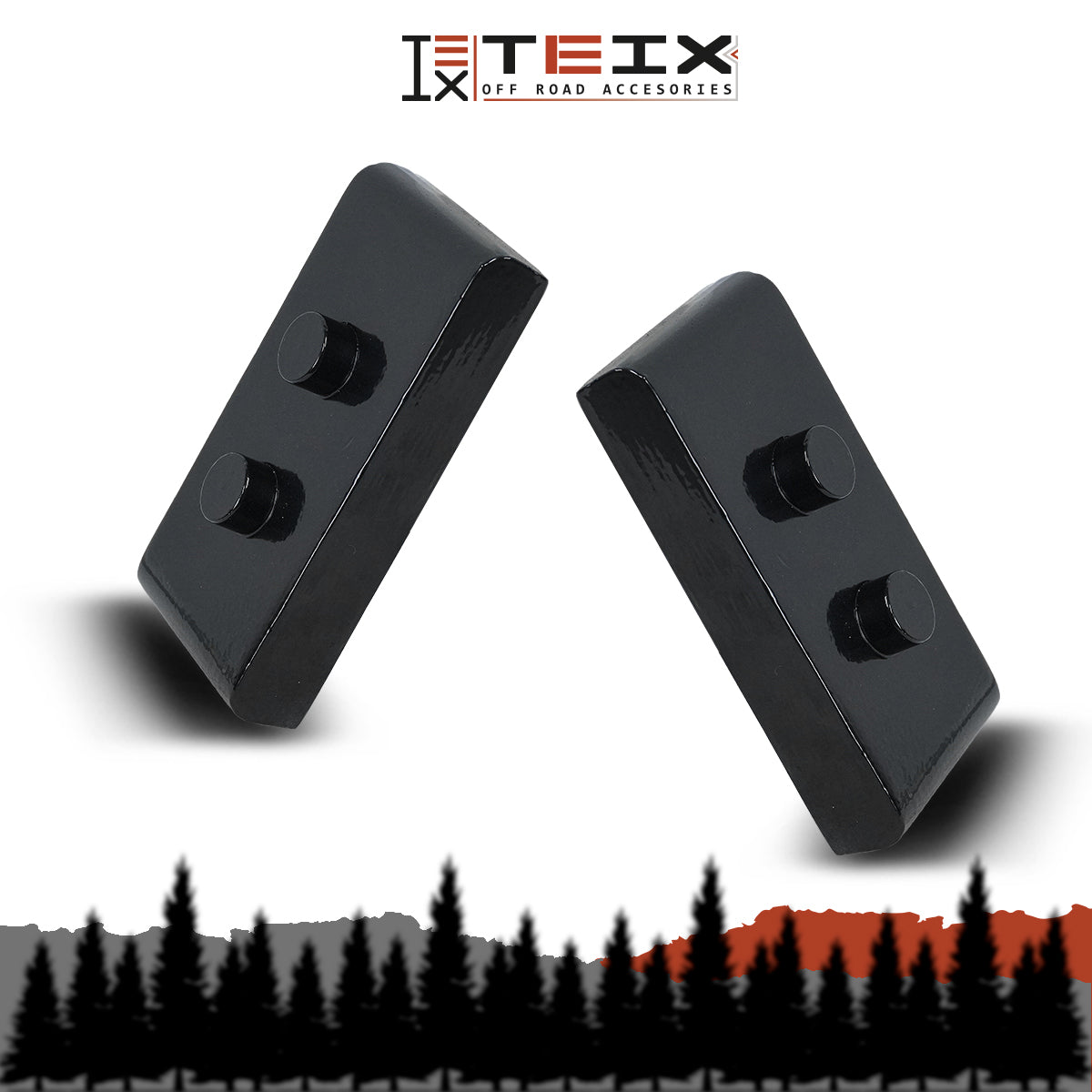 KIT DE ELEVACION TEIX PARA F-150 2004-2019 3 PULG DEALNTERO + 1 PULG TRASERO 4WD