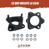 KIT ELEVACION TEIX PARA FORD RANGER  2019+ 2WD 4WD 2.5 PULG DELANTERO