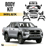 Body kit de Conversión Hilux 2021-2024 A Edición Z Kit Con Cantoneras