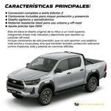 Body kit de Conversión Hilux 2021-2024 A Edición Z Kit Con Cantoneras