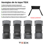 TAPA FLEXI4 FOLD TEIX MAZDA BT50 2024/2025+
