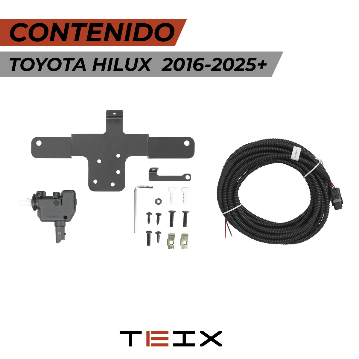 MODULO APERTURA TEIX ELECTRICA TAPA BATEA TOYOTA HILUX  2016-2025+