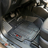 TAPETES  DELANTEROS Y TRASEROS  ABS USO RUDO TEIX PARA SUZUKI JIMNY 2019 - 2023 AUTOMATICO