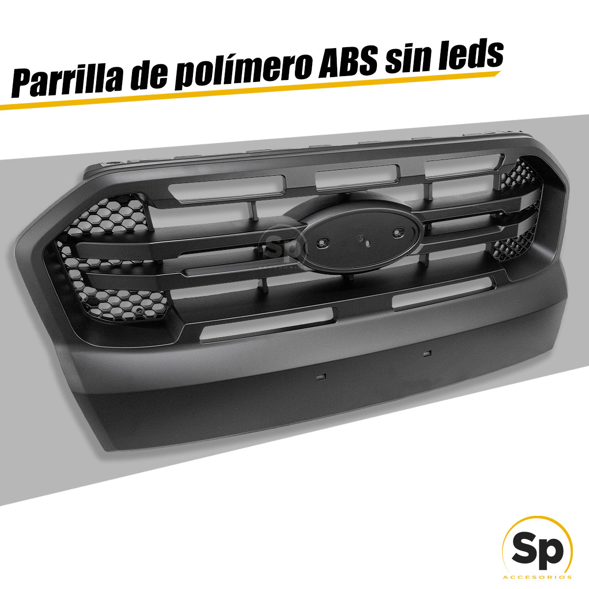 PARRILLA FRONTAL FORD RANGER 2016-2018 TIPO RAPTOR COMPLETA