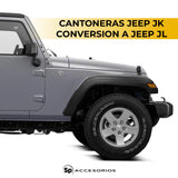 CANTONERAS DELANTERAS CONVERSIÓN PARA JEEP WRANGLER JK A JL