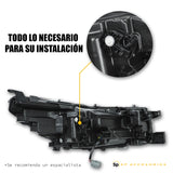 FAROS LED PRINCIPALES DRL ROCCO PARA TOYOTA HILUX 2016 - 2024