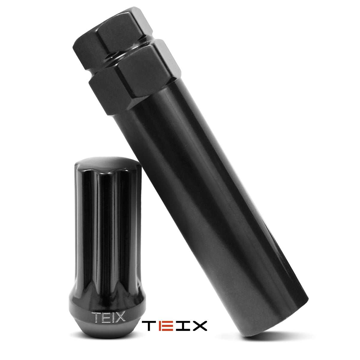 TUERCAS BIRLOS 14X1.5 24PZ SEGURIDAD TEIX OFF ROAD NEGROS